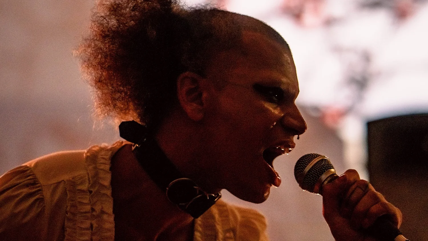 Pedro Galiza em performance